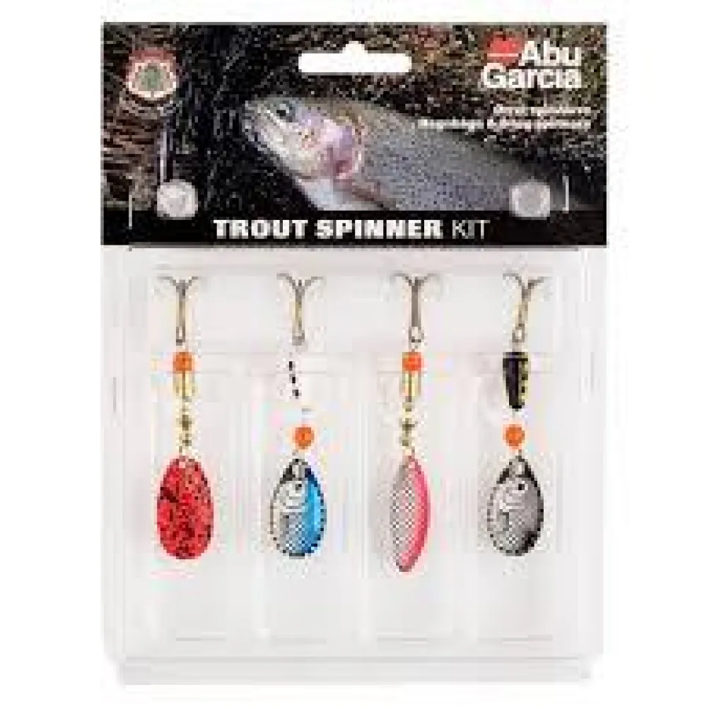 ABU GARCIA TROUT KIT SPINNER IN 4-PACK