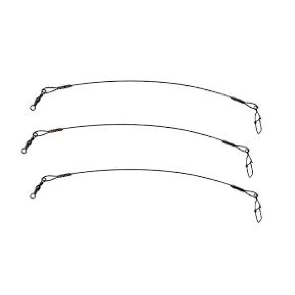 ABU GARCIA WIRE LEADER 23CM 3PK