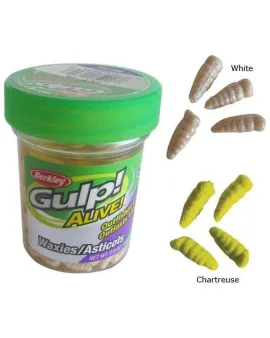 BERKLEY GULP ALIVE WAXIES 40PCS