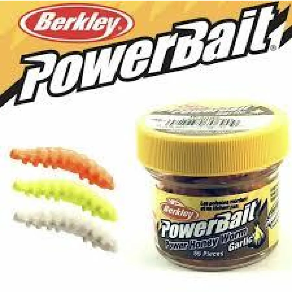 BERKLEY POWERBAIT GARLIC HONEY WORM