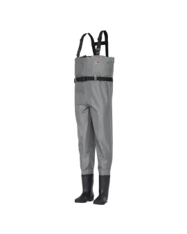 DAM NYLON CHEST WADERS LIGHT GREY