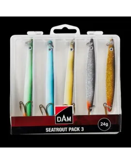 DAM SEATROUT PACK 3 BOX 24G 5PCS DAM SEATROUT PACK 3 BOX 24G 5PCS