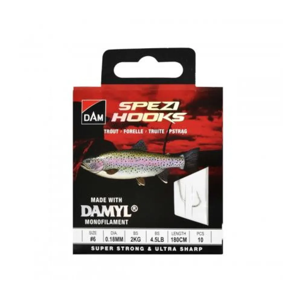 DAM SPEZI TROUT 180CM 10PCS