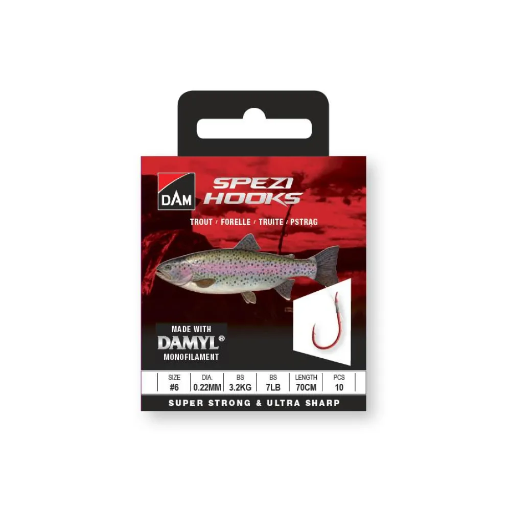 DAM SPEZI TROUT RED 70CM 
