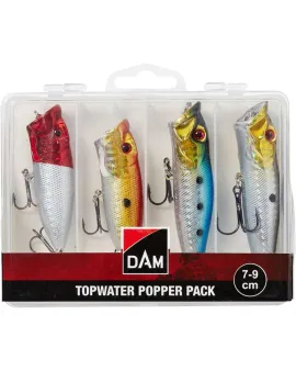 DAM TOPWATER POPPER PACK INC. BOX 7-9CM