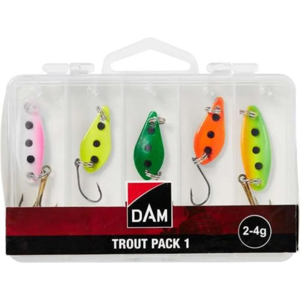 DAM TROUT PACK 1 -KUTIJA+5PCS 2-4G