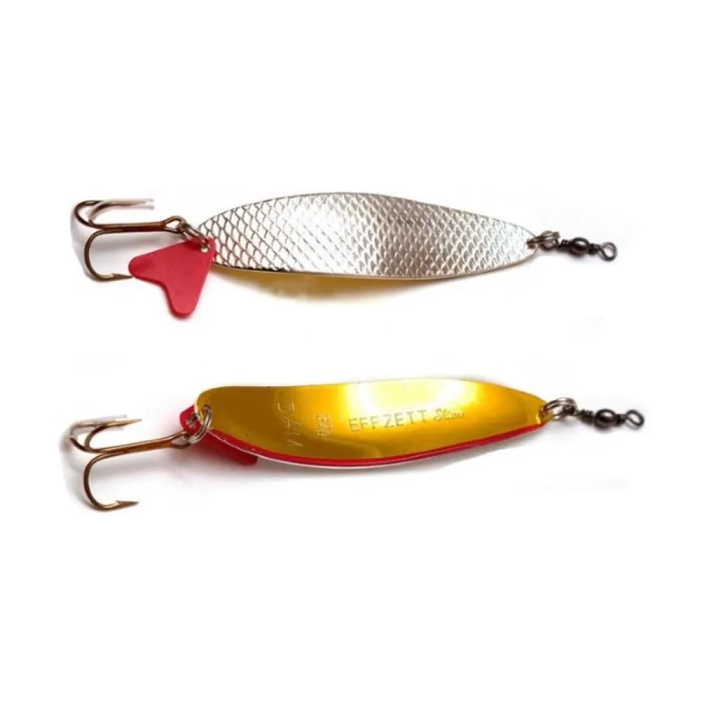 EFFZETT SLIM STANDARD SPOON 8CM/24G SILVER/GOLD EFFZETT SLIM STANDARD SPOON 8CM/24G SILVER/GOLD