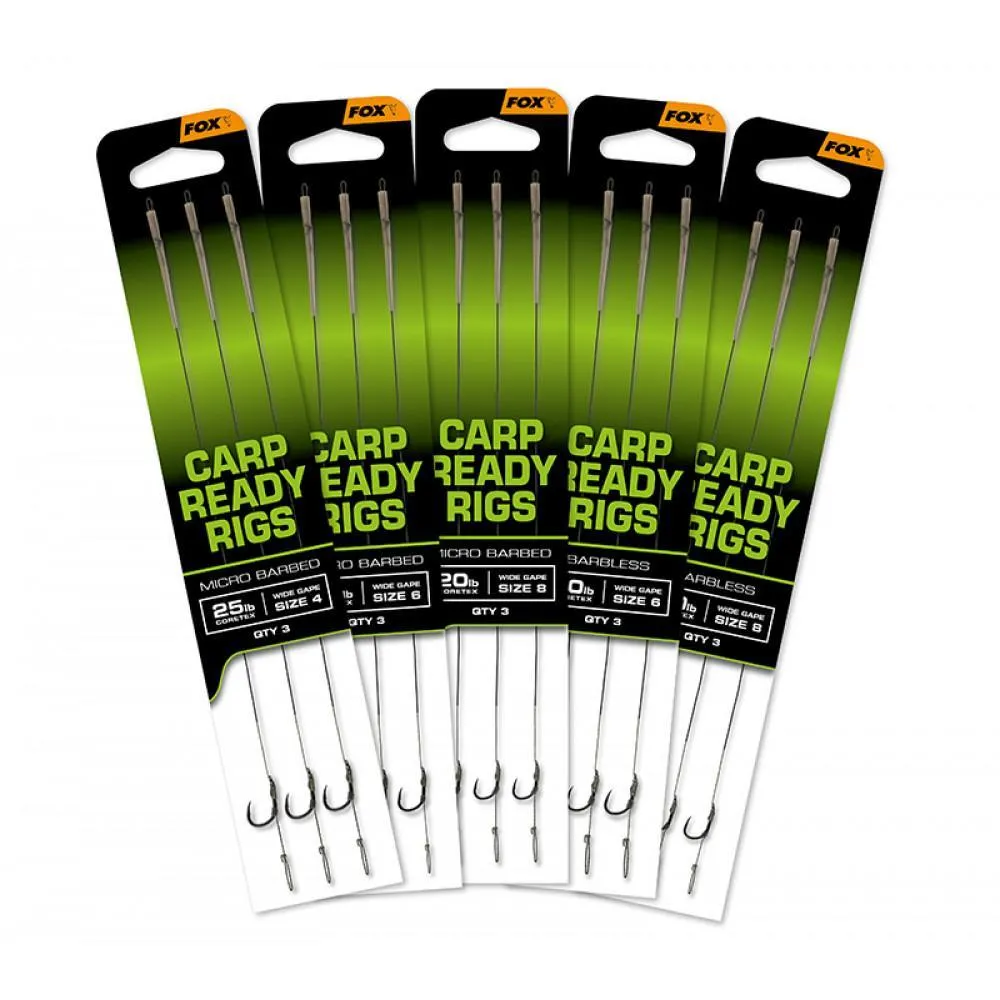 FOX CARP READY RIG x3 CCR194 FOX CARP READY RIG x3 CCR194