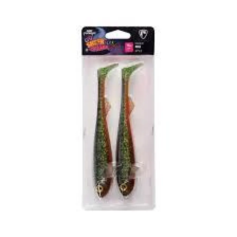 FOX SLICK SHAD 23CM UV PIKE 2PCS