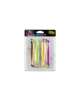 FOX ZANDER PRO SHAD UV MIXED COLOUR 12CM