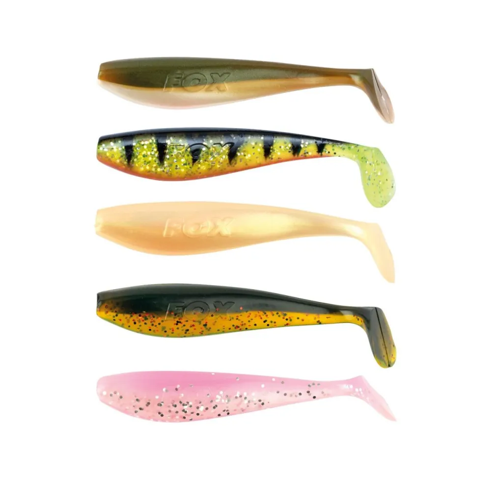 FOX ZANDER SHAD 12CM MIXED COLORS