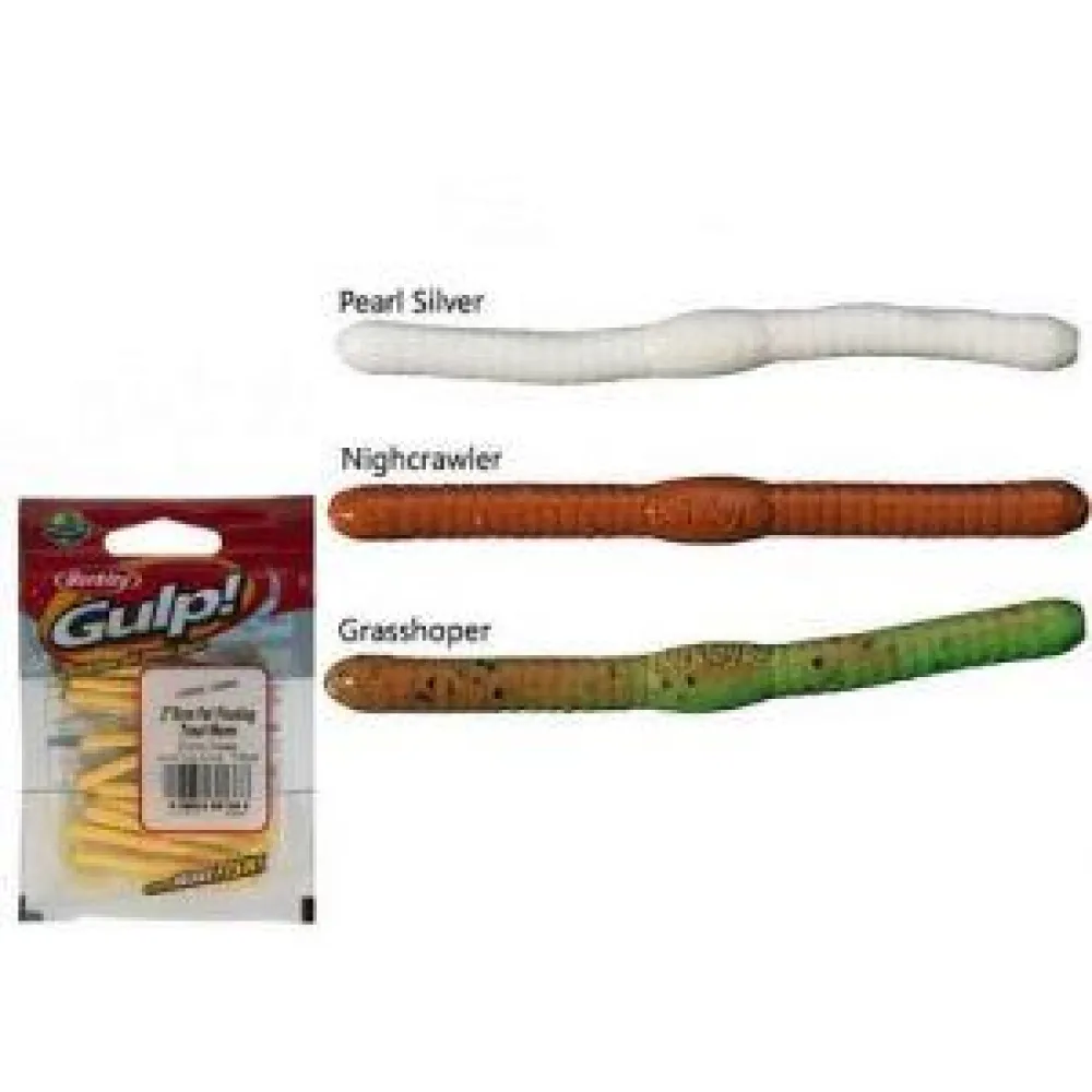 GULP FAT FLOATING TROUT WORM 5CM