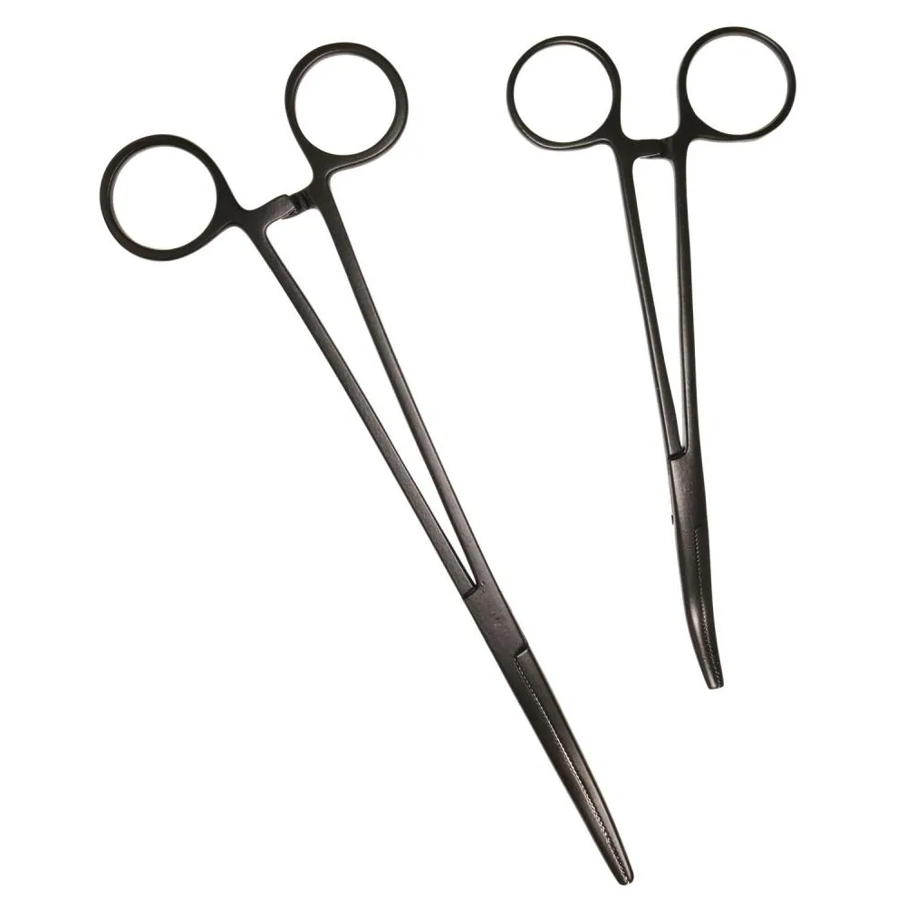 HC RIBIČKE ŠKARE ZAKRIVLJENE 6" 15CM-CRNE