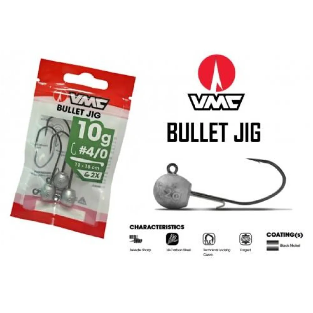 JIG GLAVA VMC BULLET JIG 10G #4/0 3PCS