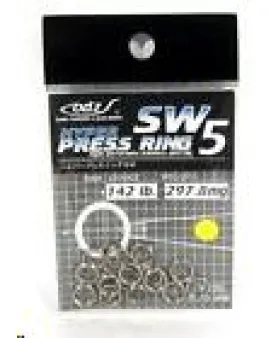MARUTO SPLIT RING HYPER PRESS SALTWATER BR5 15KOM MARUTO SPLIT RING HYPER PRESS SALTWATER BR5 15KOM