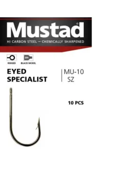 MUSTAD UDICE EYED SPECIALIST BR.10 10KOM. MUSTAD UDICE EYED SPECIALIST BR.10 10KOM.
