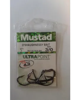 MUSTAD UDICE ULTRAPOINT O'SHAUGHNESSY BR.7/0 3KOM. MUSTAD UDICE ULTRAPOINT O'SHAUGHNESSY BR.7/0 3KOM.