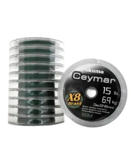 OKUMA CEYMAR X8 BRAID 100M GREEN