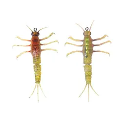SG 3D TPE MAYFLY NYMPH 5CM 2,5G 1PCS  SG 3D TPE MAYFLY NYMPH 5CM 2,5G 1PCS