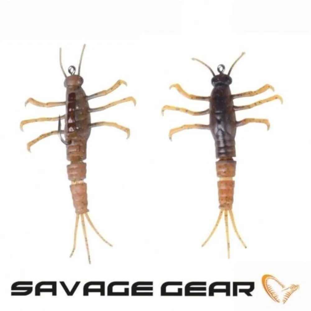 SG 3D TPE MAYFLY NYMPH 5CM 2,5G 1PCS  SG 3D TPE MAYFLY NYMPH 5CM 2,5G 1PCS