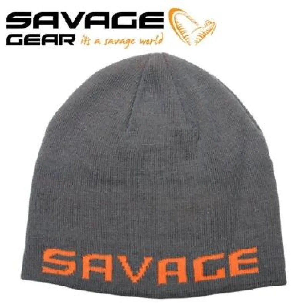 SG LOGO BEANIE ONE SIZE ROCK GREY/ORANGE