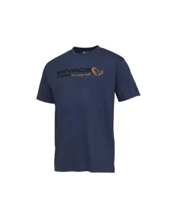 SG SIGNATURE LOGO T-SHIRT BLUE MELANGE
