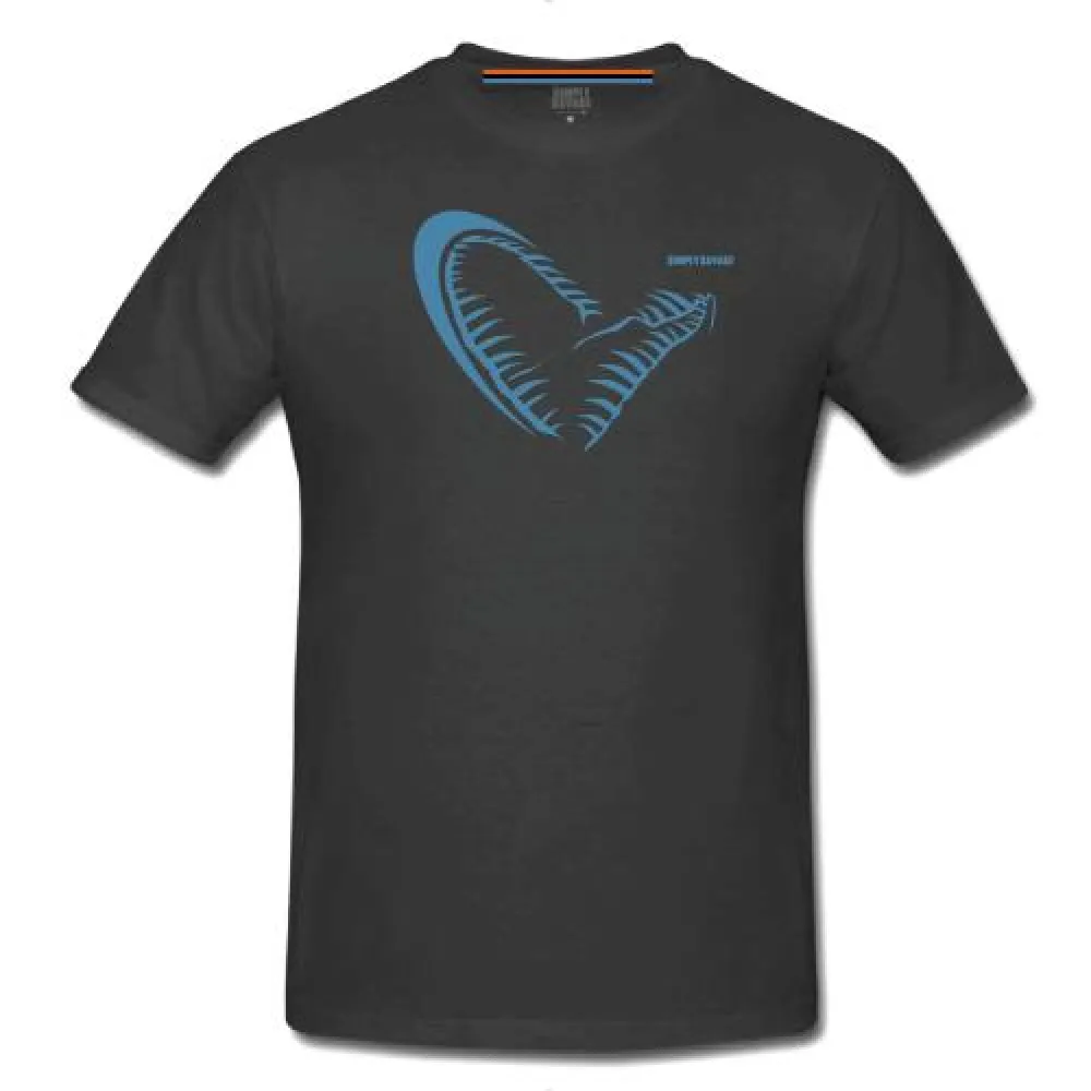 SG SIMPLY SAVAGE JAW TEE DARK GREY MELANGE SG SIMPLY SAVAGE JAW TEE DARK GREY MELANGE
