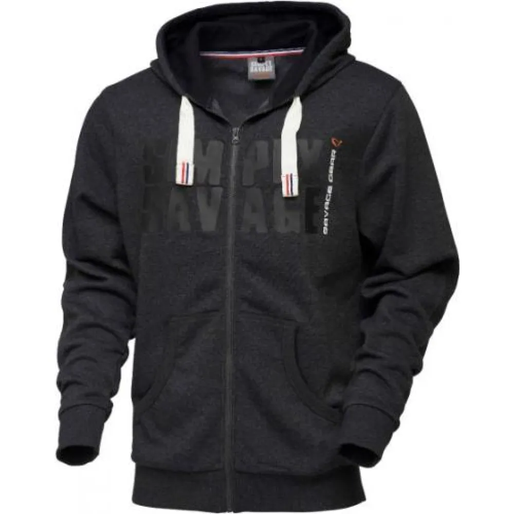 SG SIMPLY SAVAGE RAW ZIP HOODIE SG SIMPLY SAVAGE RAW ZIP HOODIE