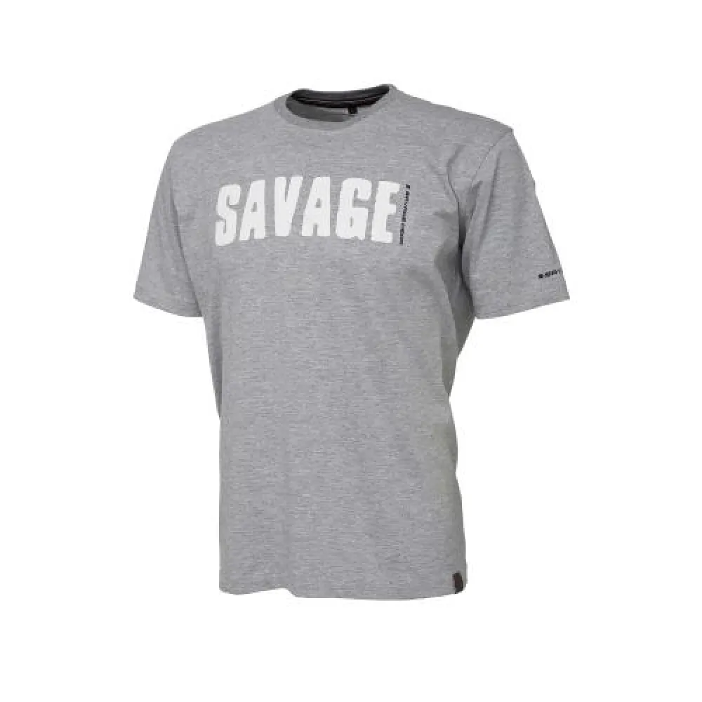 SG SIMPLY SAVAGE TEE -LIGHT GREY MELANGE