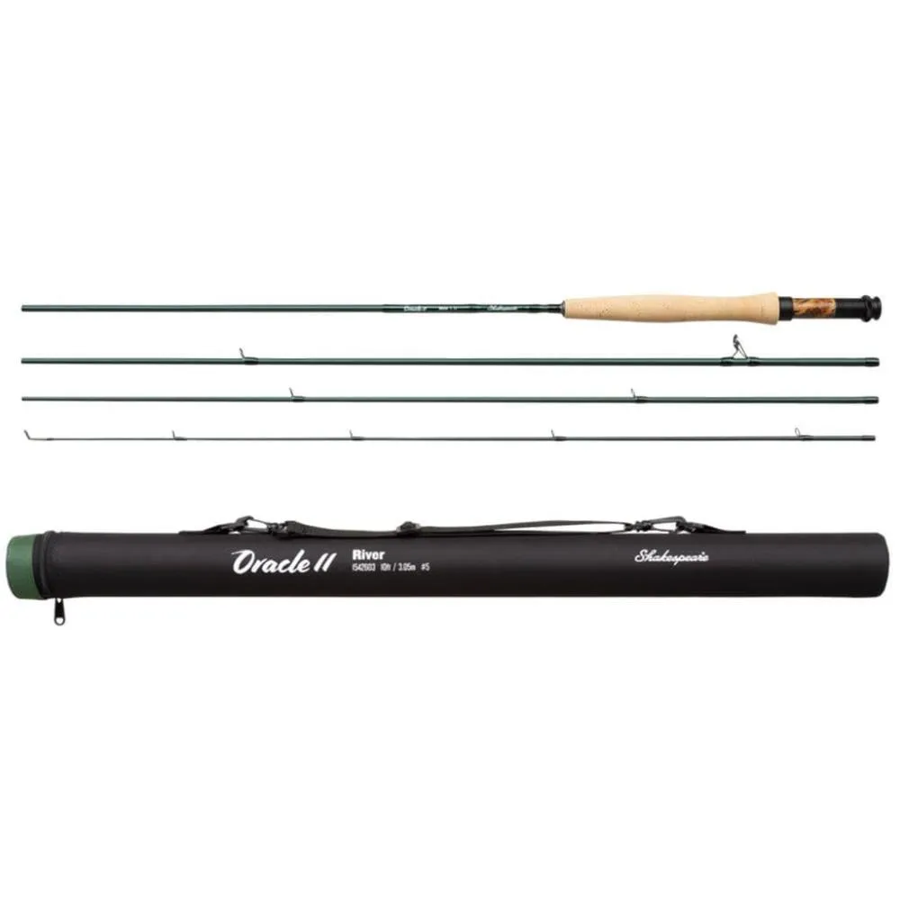 SHAKESPEARE ORACLE II RIVER FLY ROD 2,4M #4 4SEC