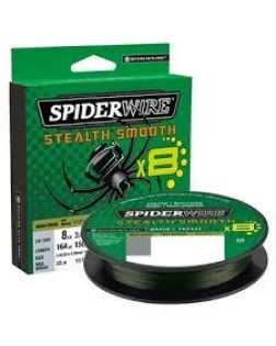 SPIDERWIRE STEALT SMOOTH X8 MOSS GREEN 300M