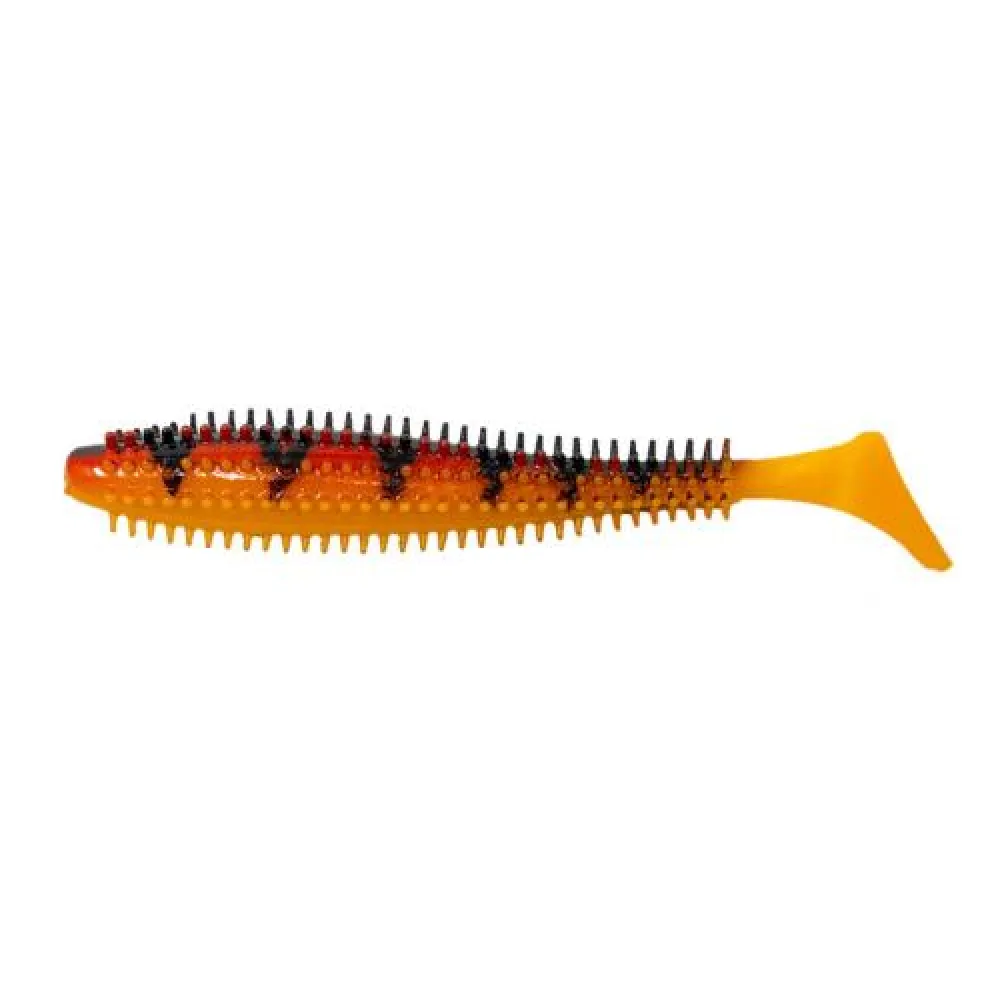 SPIKEY SHAD 12CM HOT TIGER NSL808
