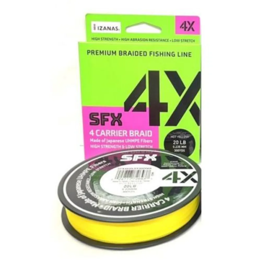 SUFIX UPREDENICA SFX 4X HOT YELLOW 275M