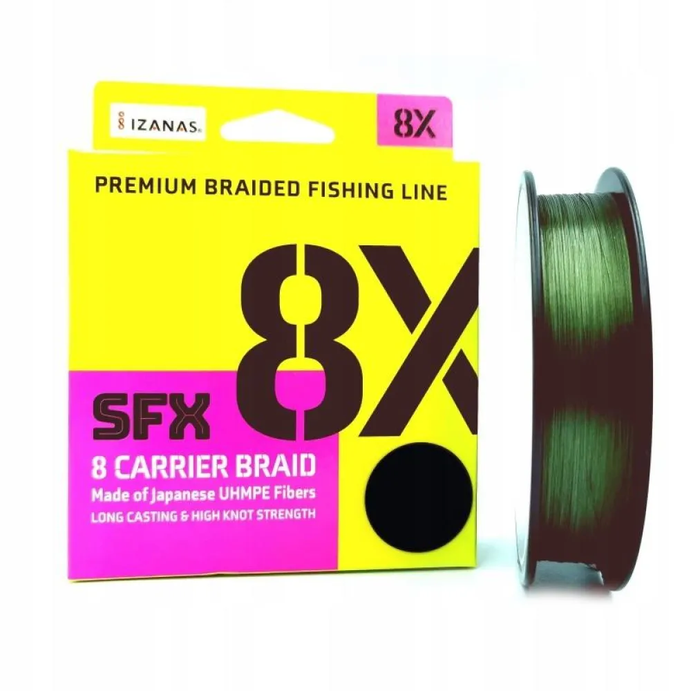 SUFIX UPREDENICA SFX 8X LO-WIS GREEN 135M 0,148MM