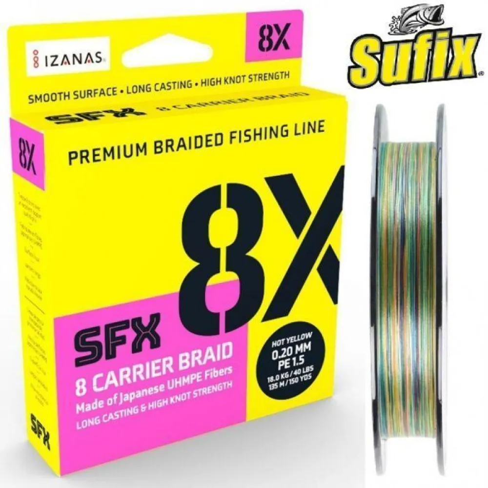 SUFIX UPREDENICA SFX 8X MULTICOLOR 300M