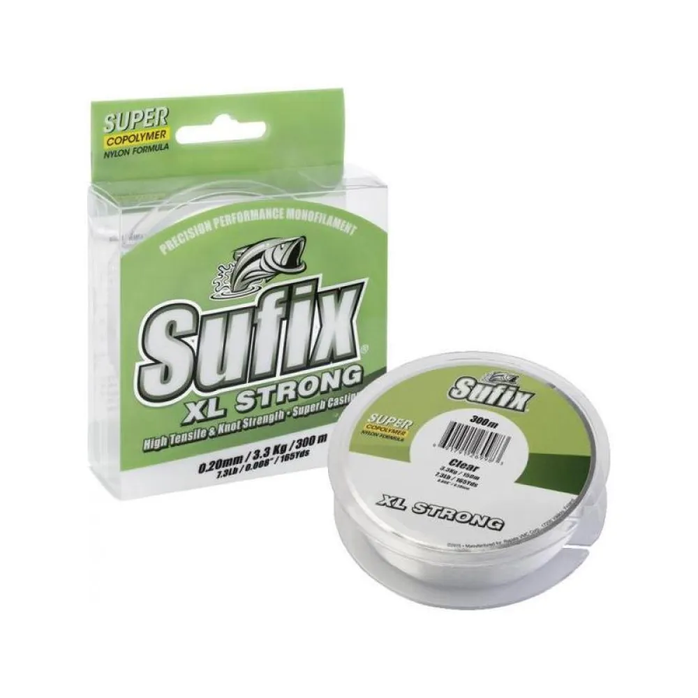 SUFIX XL STRONG 150M 0,23MM CLEAR