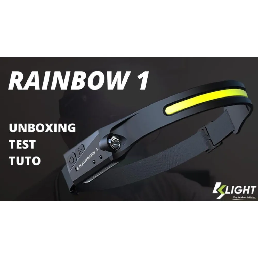 SVJETILJKA NAGLAVNA RAINBOW 1