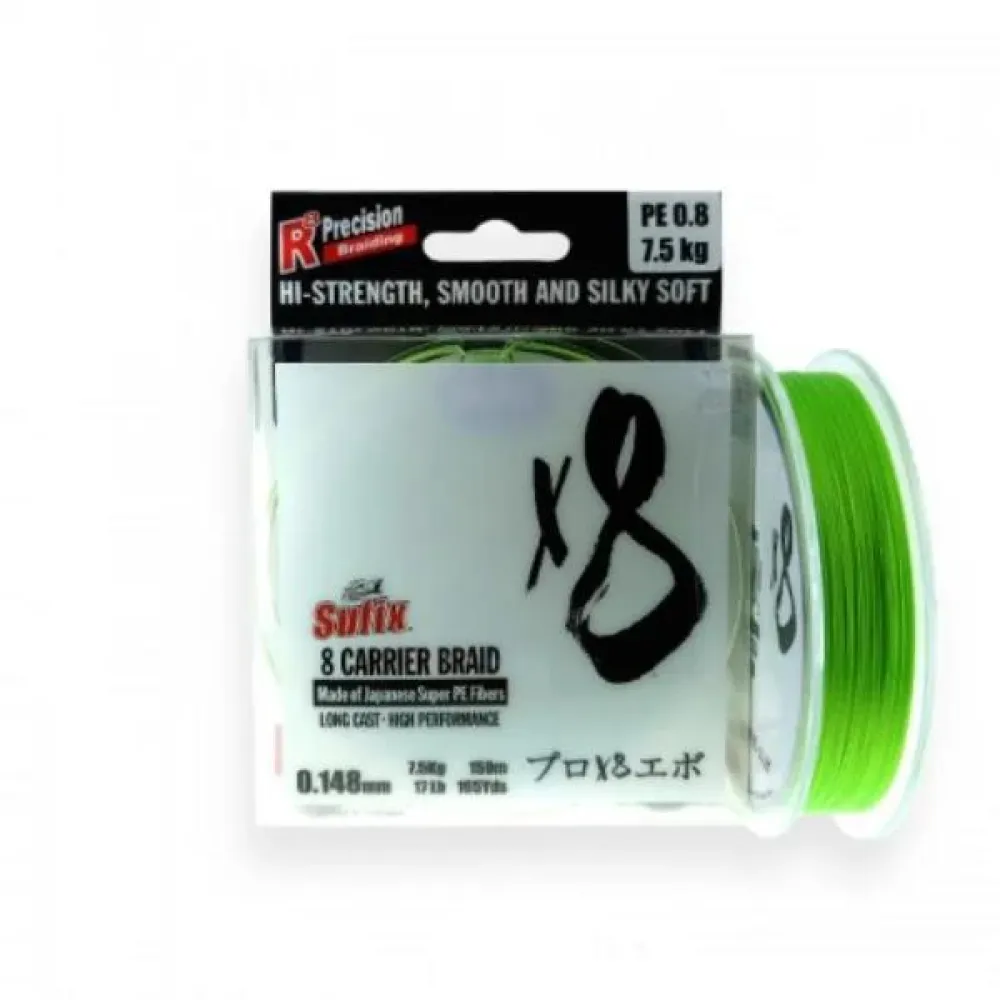 UPREDENICA SUFIX X8 BRAID 300M NEON CHARTREUSE