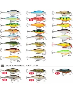 VOBLER RAPALA SHALLOW SHAD RAP SSR07 VOBLER RAPALA SHALLOW SHAD RAP SSR07