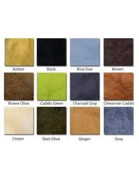 WAPSI ZEC DUBBING CADDIS GREEN WAPSI ZEC DUBBING CADDIS GREEN